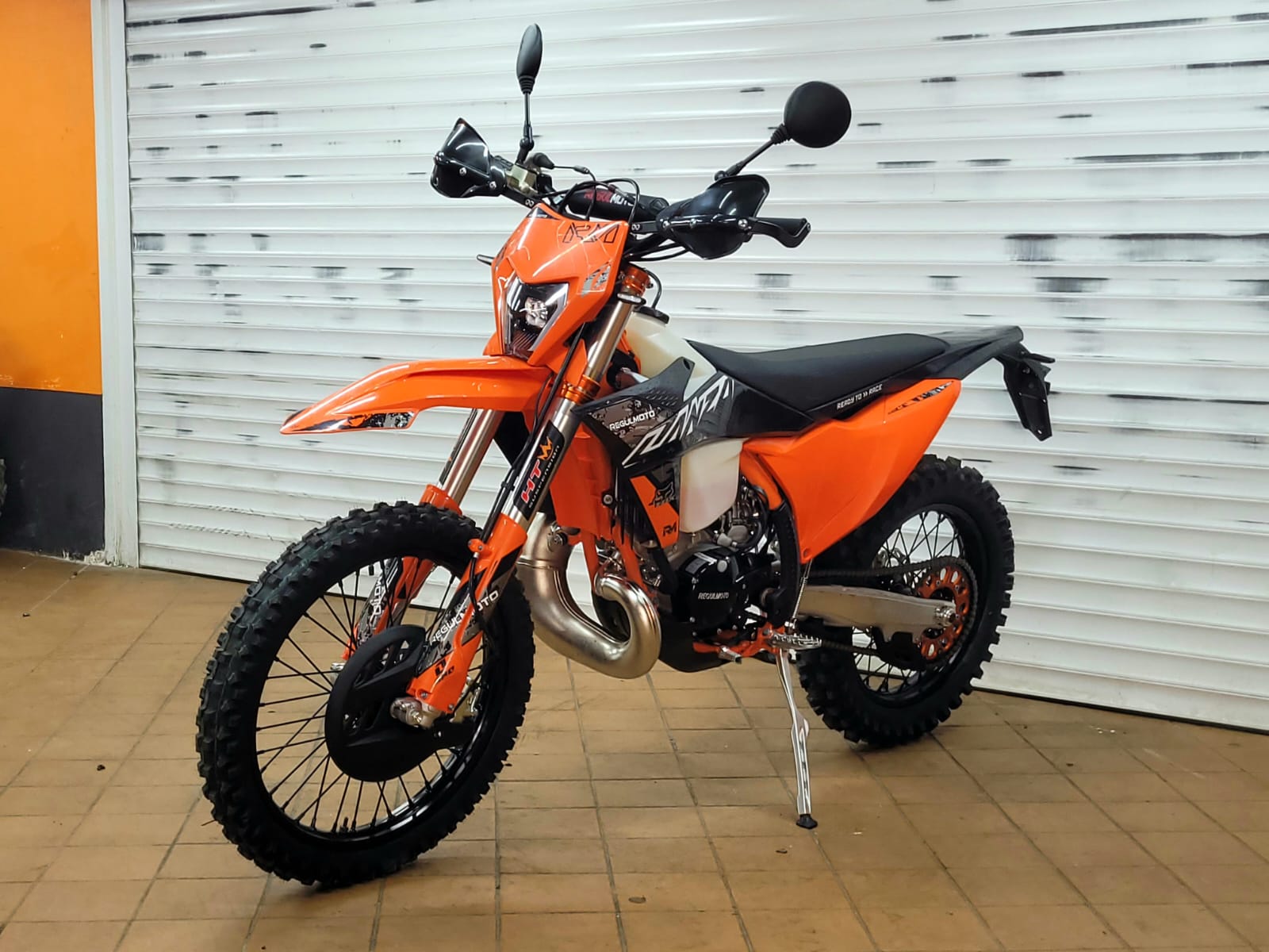 Мотоцикл Regulmoto LANZA 2T (Оранжевый/Черный)