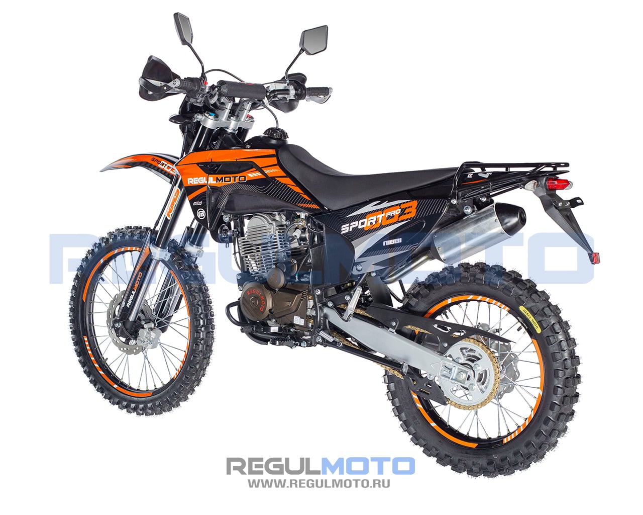 Мотоцикл Regulmoto Sport-003 PR 300 сс 6 передач (Оранжевый/Черный)