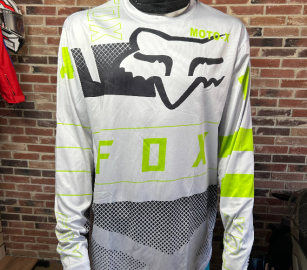 Кофта FOX серо-зеленая - 4XL