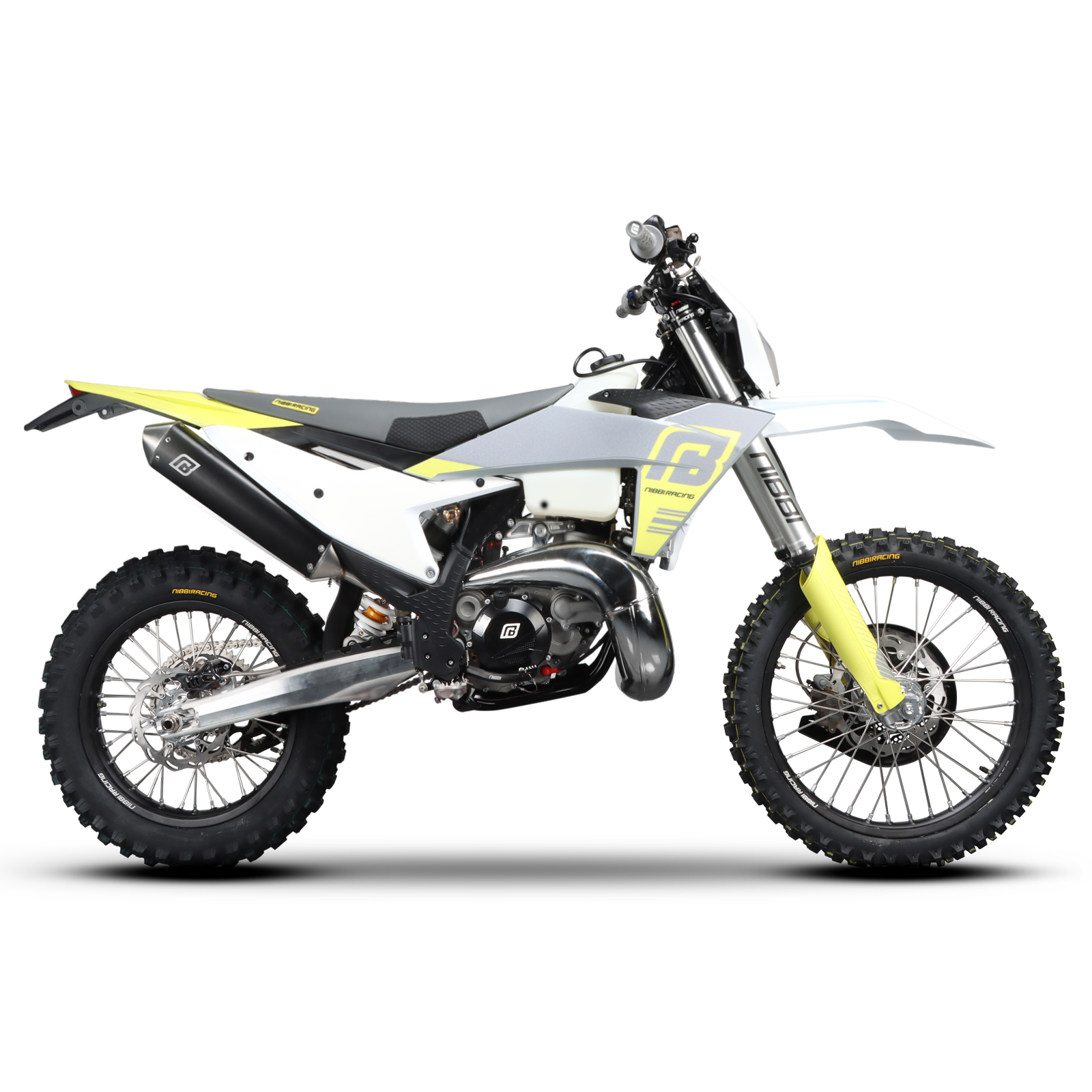 Мотоцикл Regulmoto NIBBI TE N300-SR 2T (Белый/Серый)